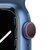 Apple Watch Series 7 智能手表 GPS款+蜂窝款 41毫米蓝色铝金属表壳 深邃蓝色运动型表带MKHU3CH/A第3张高清大图