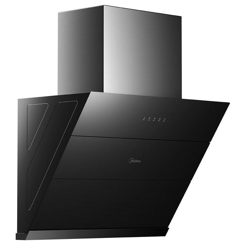 美的midea油烟机抽油烟机侧吸烟机触摸式挥手智控cxw280b62