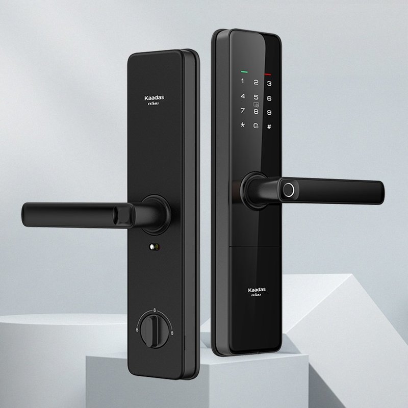 凯迪仕智能门锁r8曜石黑【图片 价格 品牌 报价】-真快乐app