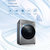 松下(Panasonic) 10公斤 纳诺怡护衣技术滚筒洗衣机  双温烘干 极简超薄设计 XQG100-SD168拉丝银第2张高清大图