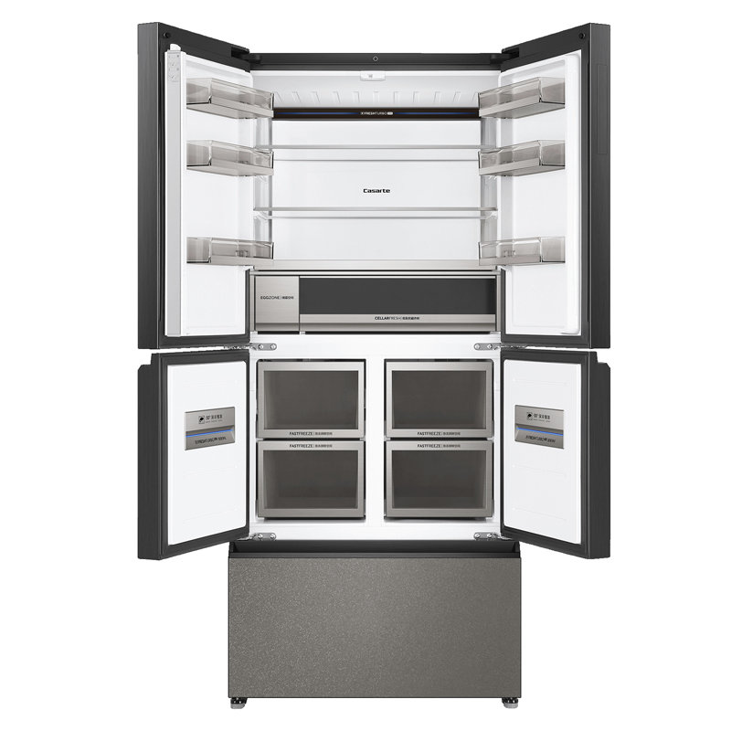 卡萨帝casarte520升f格局自动制冰0距离嵌入冰箱bcd520wlcfpm4g5u1