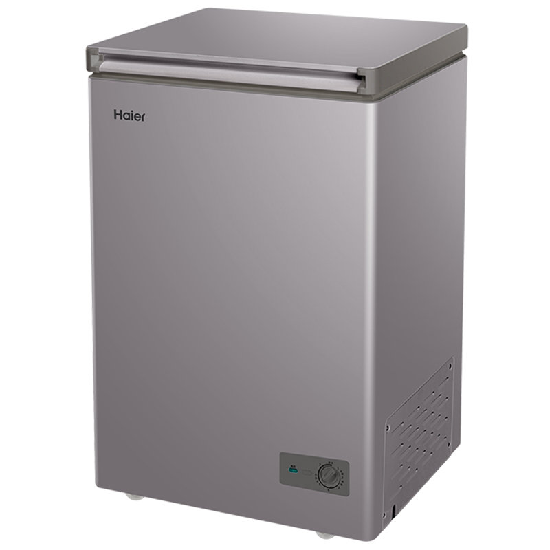 海尔haier100升冰柜家用小型冷冻柜卧式速冻冷柜一级能效冷柜bcbd100