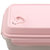 甜厨（TenCook） 940ml彩色系列抽真空保鲜盒 饭盒便当盒 微波炉冰箱可用 樱花粉+ins灰  可分隔 TCVSB01312第5张高清大图