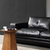 Retro Master 工业风沙发 真皮皮布结合黑色小户型三人位沙发 北欧美式复古简约现代皮沙发 RS430第2张高清大图