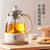 韩国现代（HYUNDAI）煮茶器花茶壶蒸汽喷淋式泡茶烧水壶保温养生壶QC-ZC1017白色第3张高清大图