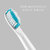 松下（Panasonic）电动牙刷成人 声波振动两种清洁模式 薄背细软刷毛 舌苔清洁功能EW-PDB50S405星光银第6张高清大图
