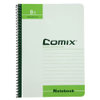 齐心(COMIX) C4516 B5 办公必备螺旋装订本50页(计价单位本)混色