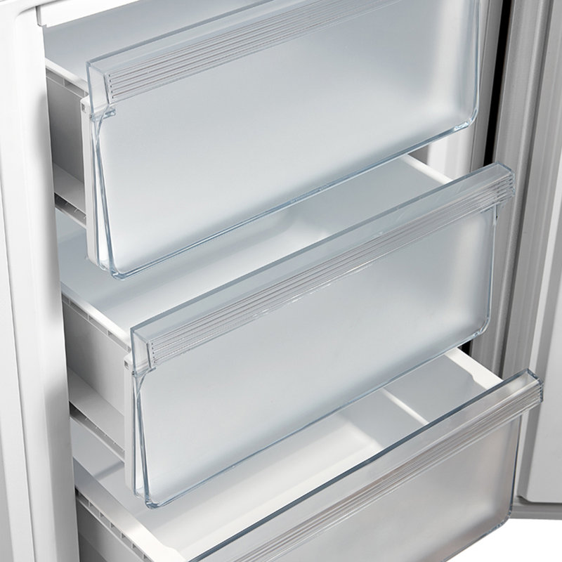 239升 风冷无霜 中央智控 三门冰箱 三温三控 宽幅变温 精美玻璃面板