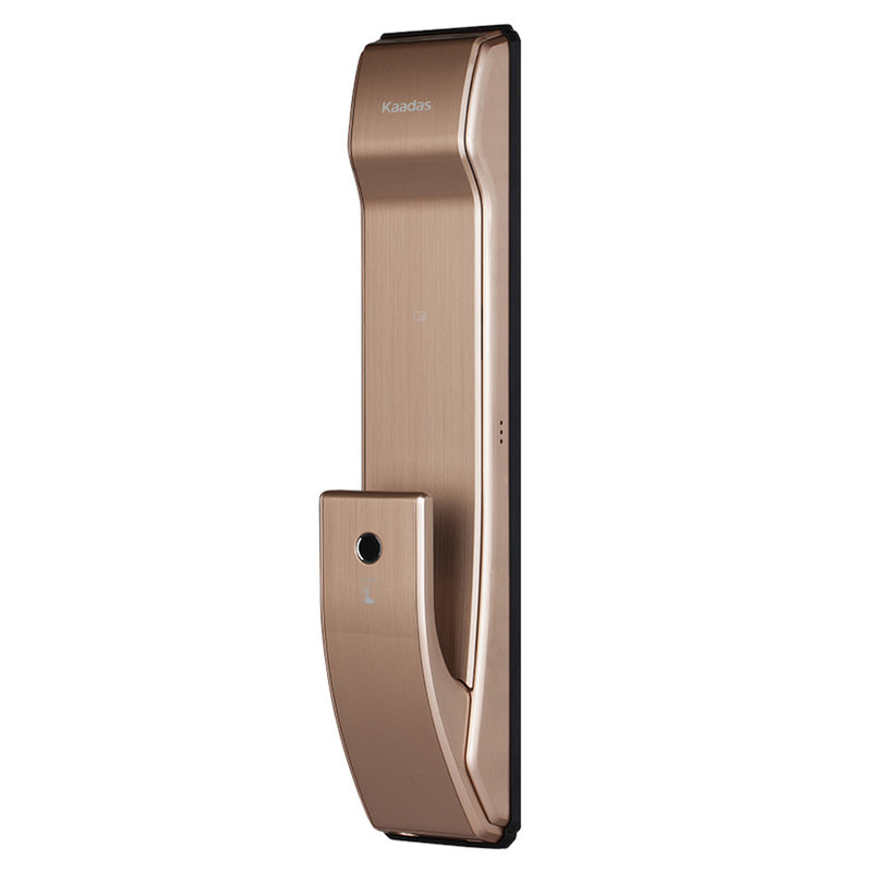 凯迪仕kaadask95hb智能指纹锁流光金家用防盗门锁