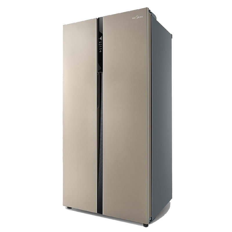 美的冰箱bcd527wkmzg芙蓉金