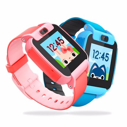 搜狗糖猫儿童电话手表视频版t3 彩屏摄像儿童智能手表