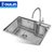 欧琳（OULIN）单水槽304不锈钢洗菜盆洗碗池 厨房大单槽OLWG62452（CFX001）第2张高清大图