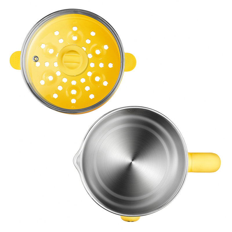 九阳joyoung两档火力养生锅液体加热器k12d603黄色