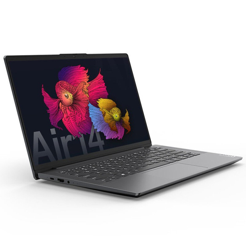 联想小新air14锐龙版2021款轻薄笔记本电脑r55500u16g512g固态深空灰