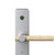 VOC智能锁AX/Z银室内指纹锁卧室房门锁现代简约日式家用电子锁具第6张高清大图