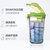 Glasslock韩国进口钢化玻璃水杯绿色盖500ml 耐热 可微波炉 密封第5张高清大图