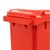 敏胤 MYL-7240 有害 240L加厚户外分类标识垃圾桶(挂车带轮)(计价单位个)红色第5张高清大图