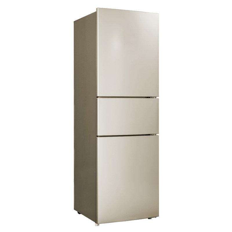 美菱meiling221升三门冰箱风冷无霜独立温控ac净味冰箱bcd221wue3cx