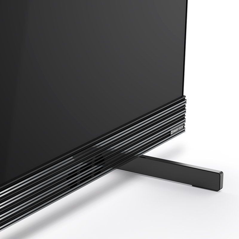 长虹changhong55q8tchiq55英寸极智屏3gb32gb全模态交互电视冰川银